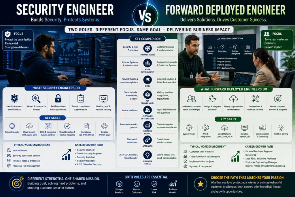 Security Engineer vs Forward Deployed Engineer