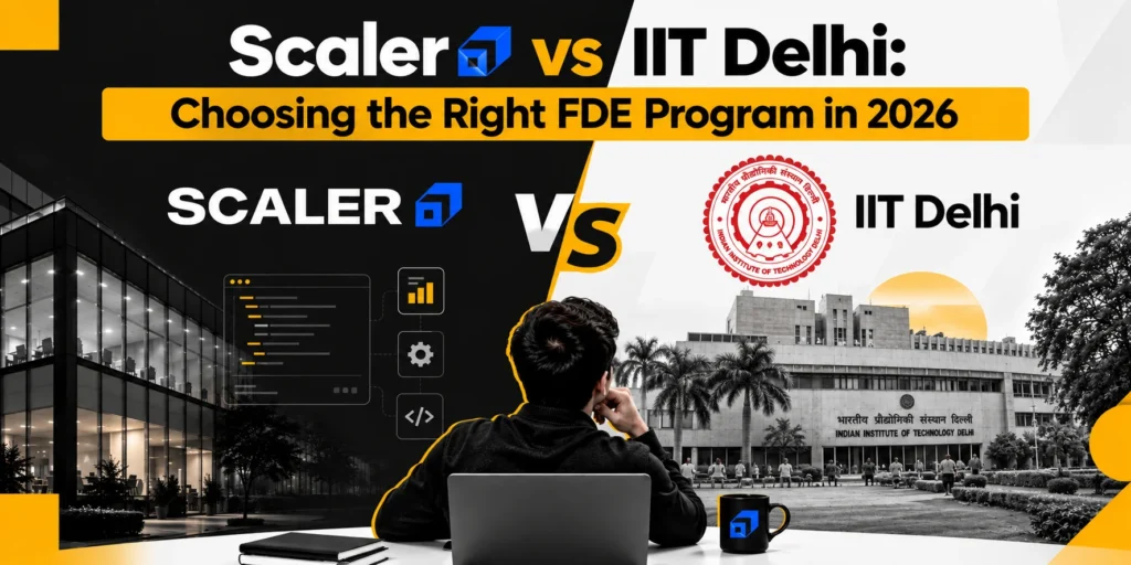 scaler vs iit delhi